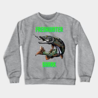 Freshwater shark Crewneck Sweatshirt